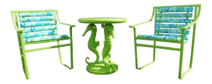 60's Vintage Samsonite Wrought Iron Patio Set