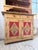 Antique Folk Art Polychrome Grocery Store Cabinet from Savoy, 1940s For Sale - Image 13 of 18