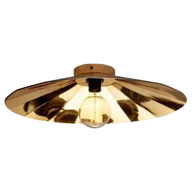 Gold Fractale Pendant Light by Radar For Sale