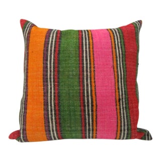 Turkish Kilim Pillow Cover For Sale