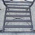 Late 20th Century Neoclassical Regency Aluminum & Steel Metal Outdoor Patio Arm Chair - Set of 4 For Sale - Image 5 of 12