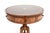 Wood Antique Regency Leather Top Drum Table, 1900s For Sale - Image 7 of 11