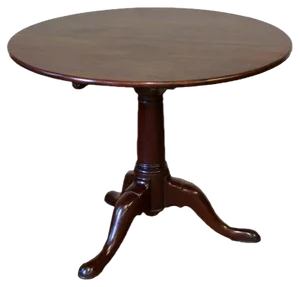 Georgian Mahogany Folding Table