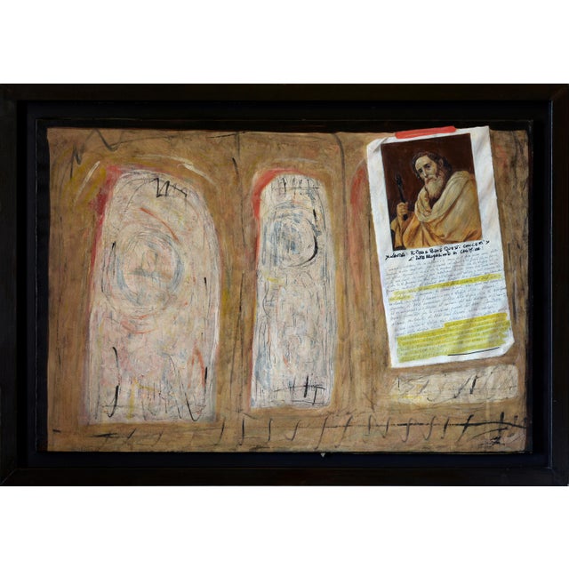 Black Massimo D'orta, The Chemistry Lesson, 2007, Oil on Canvas, Framed For Sale - Image 8 of 8