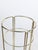Mid-Century Modern Birdcage Stool with Wire Frame, France, 1980 For Sale - Image 3 of 9