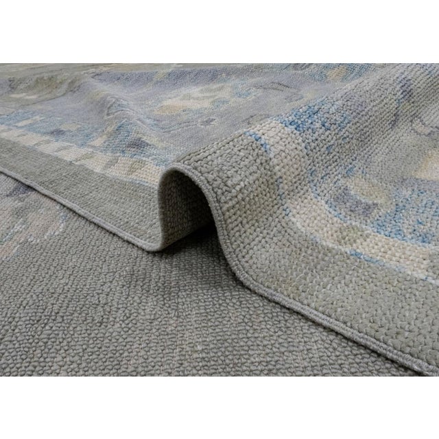 Textile Turkish Oushak Rug 11'10" x 14'11" For Sale - Image 7 of 8
