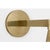 Barbara Barry for Visual Comfort Signature Divina 19" Floating Bowl Sconce in Soft Brass with Alabaster For Sale - Image 11 of 13