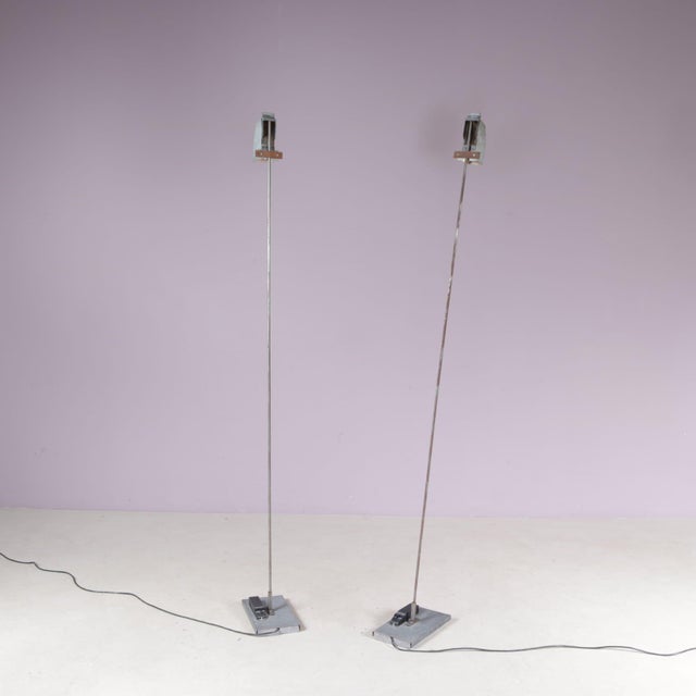 Vintage Belgian Brutalist Floor Lamp in Stone and Metal by Gerard Kuijpers, 1990s For Sale - Image 13 of 15