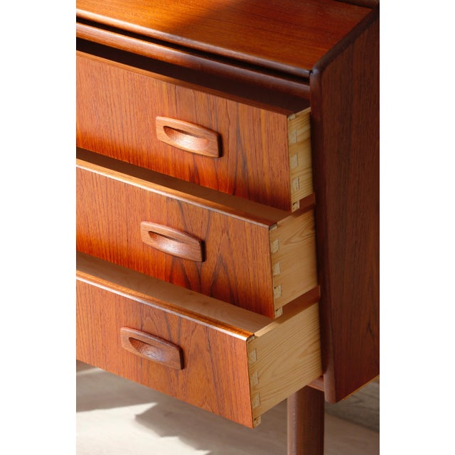 Vintage Danish Teak Secretary, 1960s For Sale - Image 18 of 18