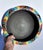 This beautiful Gouda Ceramic Bowl of hand painted designs and matte black glaze, from the Plateelbakkerij Zuid-Holland...