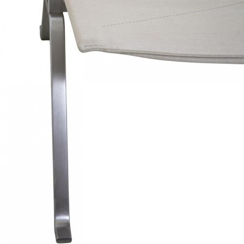 PK22 Chair in Canvas Fabric by Poul Kjærholm, 2000s For Sale - Image 6 of 17