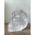 Vintage Boho Carved Rock Crystal Skull For Sale In West Palm - Image 6 of 9
