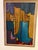 1959 Abstract Original Painting Titled City of Cloth by Andermann For Sale - Image 4 of 6