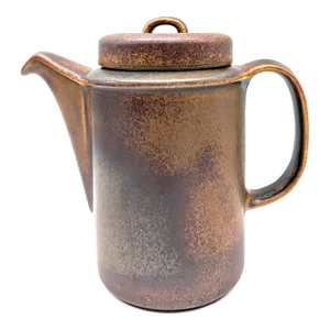 1970s Ulla Procopé Arabia of Finland "Ruska" Coffee Pot