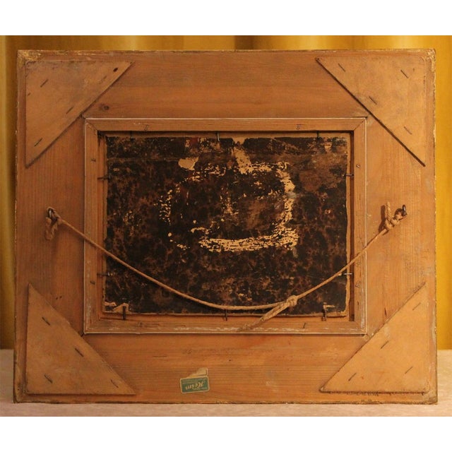 F. Martin, Street Scene at the Isartor in Munich, Early 19th Century, Oil on Canvas, Framed For Sale - Image 7 of 9