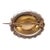 Antique Arts & Crafts Silver and Turquoise Blue Enamel Scalloped Brooch, 1880 For Sale - Image 4 of 8