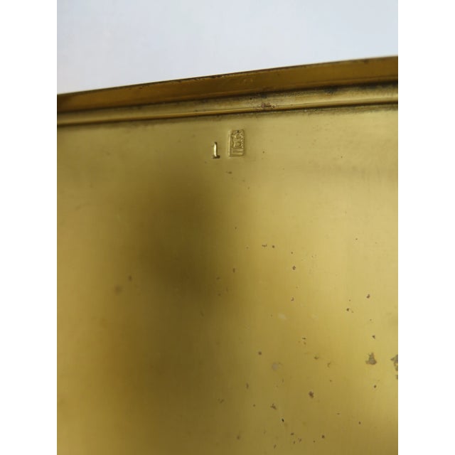 Art Deco Black & White Brass Cigarette Dispenser from Erhard & Söhne For Sale - Image 14 of 15