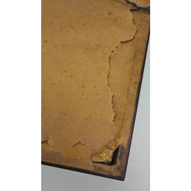 Signed William Haendel Cast Paper Relief Sculpture Art, 1981 For Sale - Image 17 of 17