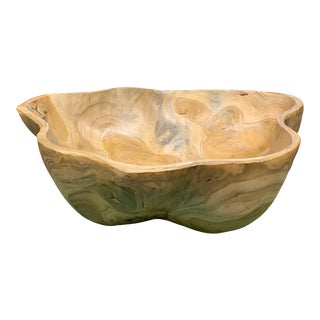 Medium Wooden Bowl For Sale
