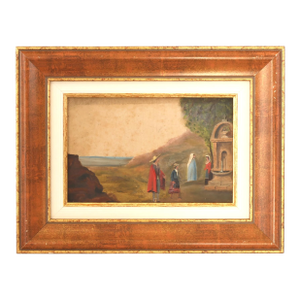 French Painting, Villagers in Provincial Dress
