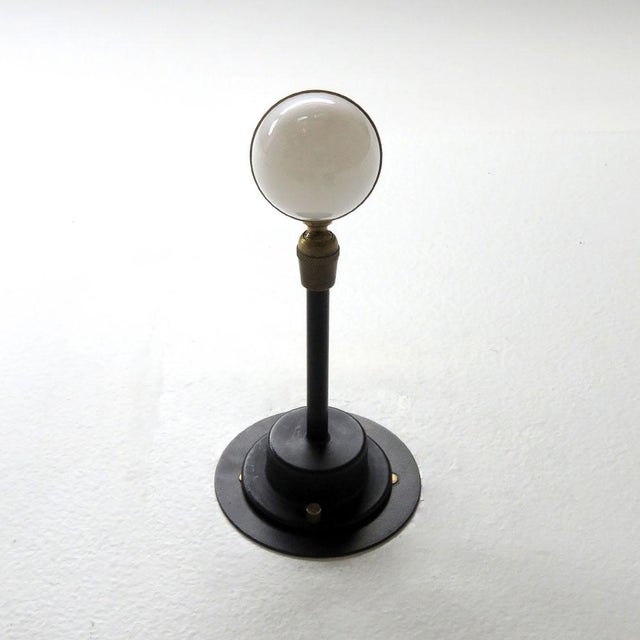 Metal Pair of Boris Lacroix Wall Lights, 1950 For Sale - Image 7 of 10