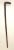 Antique 19th Century Handmade Segmented Brown Leather Walking Stick Cane For Sale In New York - Image 6 of 11