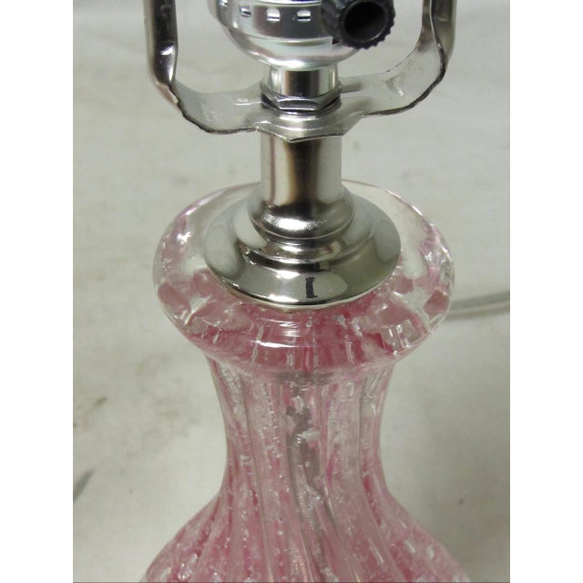 Pair of Murano Art Glass Lamps For Sale - Image 14 of 14