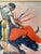 Pair of Mid-Century Bullfighting Oil Paintings Signed J. Yepez. For Sale - Image 10 of 12