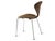 Wood Mid-Century Modern Side Chair with Steel Legs attributed to Norman Cherner, 1950s For Sale - Image 7 of 16