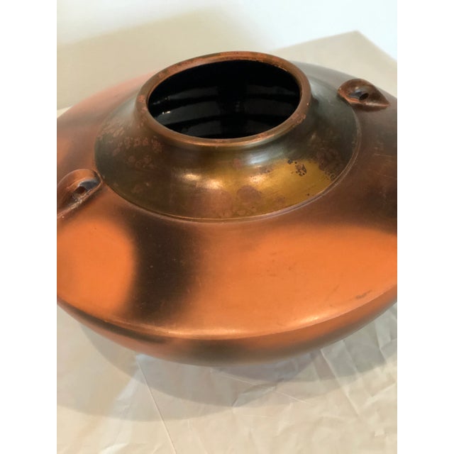 Ceramic Late 20th Century Artist Signed Pottery Vase For Sale - Image 7 of 12