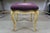 Antique French Provincial Embroidered Needlepoint Vanity Bench Foot Stool 18" For Sale - Image 18 of 18