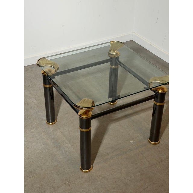 Regency Sidetable with Glass top - 60 x 60
