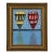 Original Hot Air Balloon Painting on Board For Sale