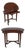 Theodore Alexander Kidney Mahogany Desk For Sale