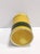 Yellow Postmodern Blue and Yellow Glazed Vase and Bottles attributed to Parravicini, 1970s, Set of 3 For Sale - Image 8 of 15