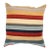 Arteverk Handwoven Reversible Wool Kilim Floor Pillow — Red & Blue Tribal Kilim (36") For Sale