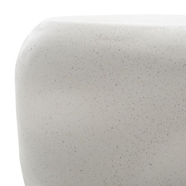 Spritely Home Carrick Accent Table in White For Sale - Image 4 of 7