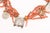 Moroccan Antique Coral & Metal Charm Necklace For Sale - Image 12 of 13