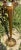 Bronze Antique 18" l.c. Tiffany Favrile Iridescent Trumpet Vase With Tiffany Furnaces Bronze Base For Sale - Image 8 of 12