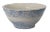 Antique American Blue Spongeware Decorated Stoneware 10 Inch Kitchen Mixing Bowl For Sale In Boston - Image 6 of 13
