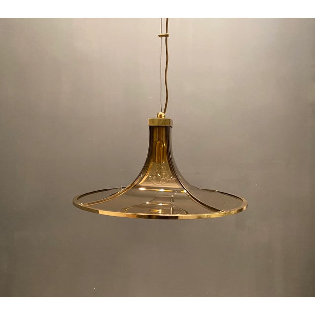 Mid-Century Pagoda Pendant Lamp from Esperia, 1960s For Sale - Image 6 of 6