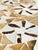 Metal Mid-Century Modern Mosaic and Brass Side Table with Hair Pin Legs by Ilse Möbel, 1950s For Sale - Image 7 of 10