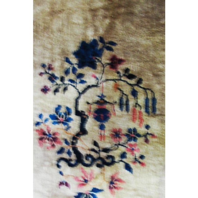 Antique Art Deco Chinese Rug For Sale - Image 4 of 9