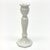 Mid-Century Modern Mixed White Ceramic Candle Holder Curation - Group of 7 For Sale - Image 3 of 16