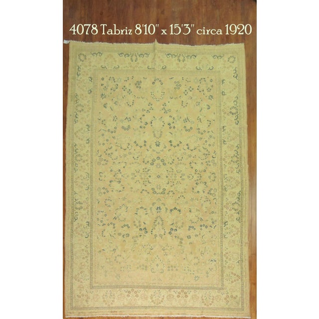 Large Antique Rug, 8'10'' X 15'3'' For Sale - Image 9 of 9