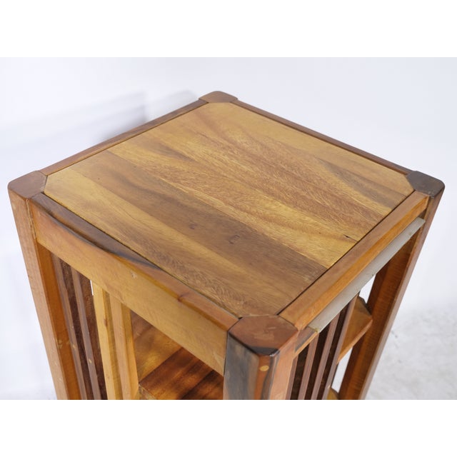 Mid-Century Cherrywood Shelf, 1960s For Sale - Image 10 of 15