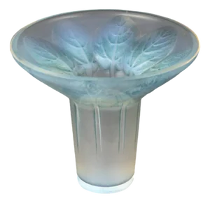 Violet Opalescent Vase by René Lalique, 1921