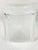 Plastic Vintage Mid-Century Clear Ribbed Lucite Bathroom Vanity Set – 3 Pieces For Sale - Image 7 of 8