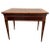 Walnut and Olive Wood Veneer Sliding Top Writing Table For Sale In Los Angeles - Image 6 of 9