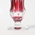 Hand-Cut Cranberry Glass Vase by Val Saint Lambert, 1950s For Sale - Image 6 of 7
